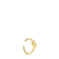 Earcuff con baño de oro 18 kt sobre plata MANIFESTO^TOUS Online