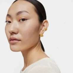 Earcuff con baño de oro de 18 kt sobre plata Grain^TOUS Best