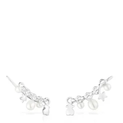Earcuff de plata con barra y motivos Mini Icons^TOUS Sale