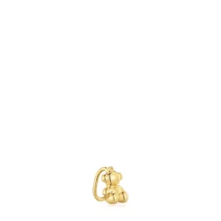 Earcuff oso con baño de oro 18 kt sobre plata Bold Bear^TOUS Outlet