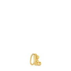 Earcuff oso con baño de oro 18 kt sobre plata Bold Bear^TOUS Outlet