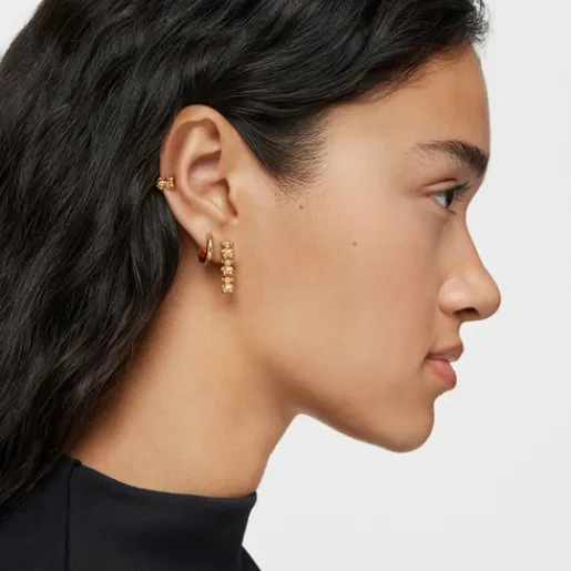Earcuff oso con baño de oro 18 kt sobre plata Bold Bear^TOUS Outlet