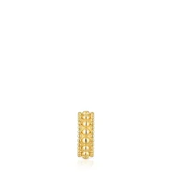 Earcuff triple con baño de oro de 18 kt sobre plata Gloss^TOUS New
