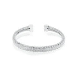 Esclava de plata Motivo oso Icon Mesh^TOUS Discount
