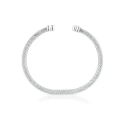 Esclava de plata Motivo oso Icon Mesh^TOUS Discount