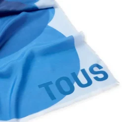Foulard azul Blurry Bear^TOUS Clearance