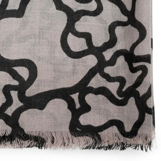 Foulard Kaos en color piedra^TOUS Hot