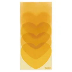 Foulard mostaza Blurry Heart^TOUS Hot
