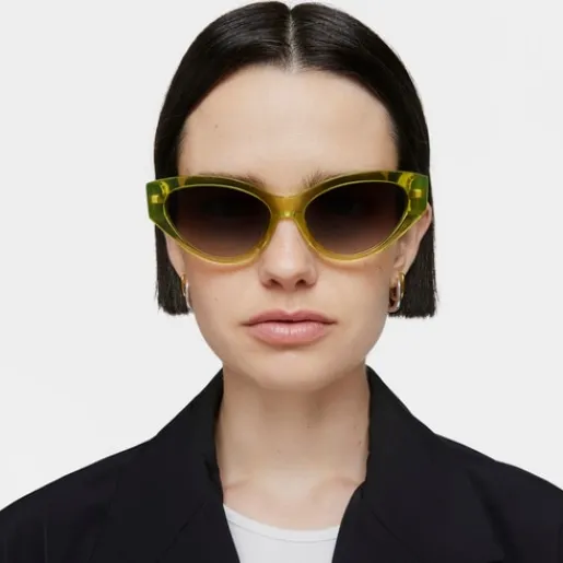 Gafas de sol amarillas Cat Eye^TOUS Clearance