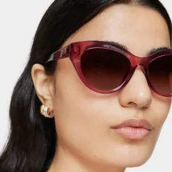 Gafas de sol burdeos Butterfly^TOUS Hot