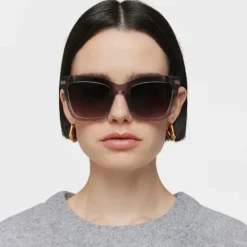 Gafas de sol grises Metal Logo^TOUS