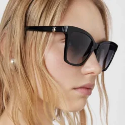 Gafas de sol oso Square Bear negro^TOUS New