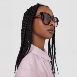 Gafas de sol Round Mesh burdeos^TOUS Discount