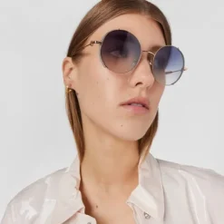 Gafas de sol Round Metal marrón^TOUS