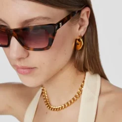 Gafas de sol Square Bear havana^TOUS
