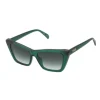 Gafas de sol verdes Logo Color Block^TOUS Online