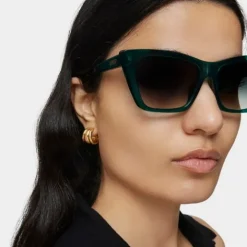 Gafas de sol verdes Logo Color Block^TOUS Online