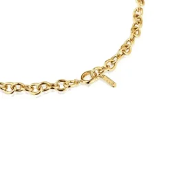 Gargantilla barbada con baño de oro 18 kt sobre plata Cachito Mío^TOUS Clearance