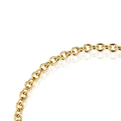 Gargantilla barbada con baño de oro 18 kt sobre plata Cachito Mío^TOUS Clearance