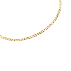 Gargantilla barbada con baño de oro de 18 kt sobre plata Chain^TOUS New