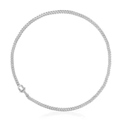 Gargantilla barbada de plata MANIFESTO 50 cm^TOUS Sale
