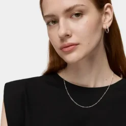 Gargantilla bolitas de plata, 44 cm Chain^TOUS Outlet