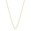 Gargantilla con baño de oro de 18 kt sobre plata con bolas 45 cm Basics^TOUS Hot