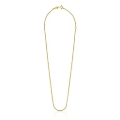 Gargantilla con baño de oro de 18 kt sobre plata 45 cm Chain^TOUS Sale