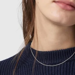 Gargantilla cordón de plata, 40 cm Chain^TOUS Clearance