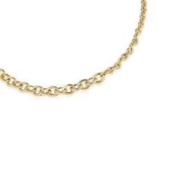 Gargantilla de baño de oro de 18 kt sobre plata cadena 43 cm Calin^TOUS