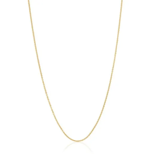 Gargantilla de baño de oro de 18 kt sobre plata 60 cm Basics^TOUS Best