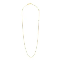 Gargantilla de baño de oro de 18 kt sobre plata 60 cm Basics^TOUS Best