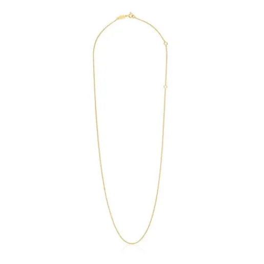 Gargantilla de baño de oro de 18 kt sobre plata 60 cm Basics^TOUS Best