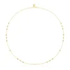 Gargantilla de oro con 8 grupos de bolas intercaladas, 45 cm Chain^TOUS Online
