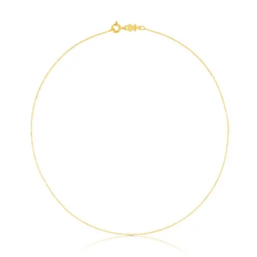 Gargantilla de oro con anillas pequeñas, 40 cm Chain^TOUS Clearance