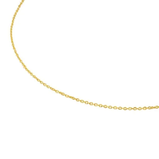 Gargantilla de oro con anillas pequeñas, 40 cm Chain^TOUS Clearance