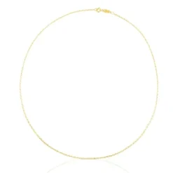 Gargantilla de con anillas ovales, 45 cm Chain^TOUS Online