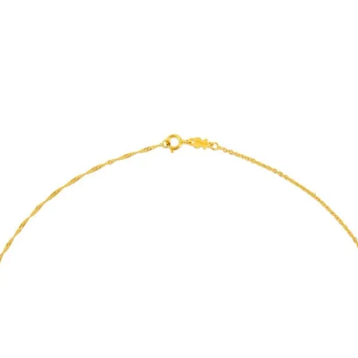 Gargantilla de oro cordón, 40 cm Chain^TOUS Sale