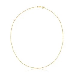 Gargantilla de oro en espiral, 45 cm Chain^TOUS Clearance