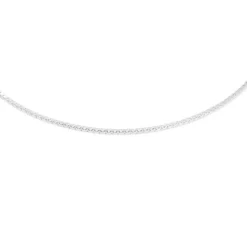 Gargantilla de plata con anillas cuadradas, 45 cm Chain^TOUS Outlet