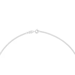 Gargantilla de plata con anillas cuadradas, 45 cm Chain^TOUS Outlet