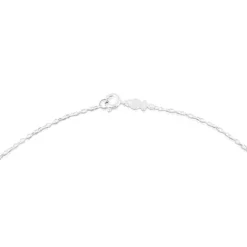 Gargantilla de plata con anillas ovales, 45 cm Chain^TOUS