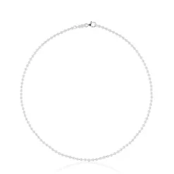 Gargantilla de plata con bolas, 45 cm Chain^TOUS