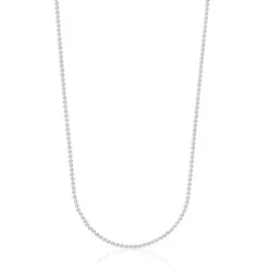 Gargantilla de plata con bolas 60 cm Basics^TOUS Best