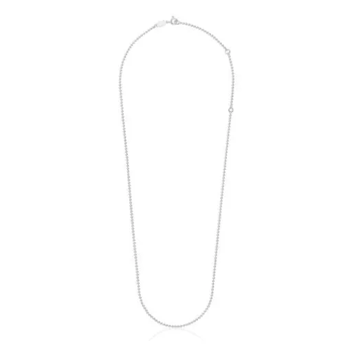 Gargantilla de plata con bolas 60 cm Basics^TOUS Best