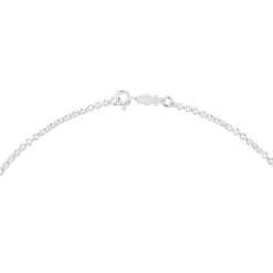 Gargantilla de plata con anillas redondas, 40 cm Chain^TOUS Best