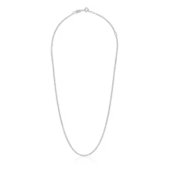 Gargantilla en plata de primera ley y anillas Basics^TOUS New