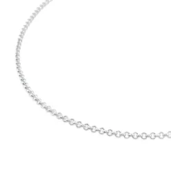Gargantilla gruesa de plata con anillas, 60 cm Chain^TOUS Outlet