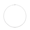 Gargantilla mediana de plata con anillas, 40 cm Chain^TOUS Discount