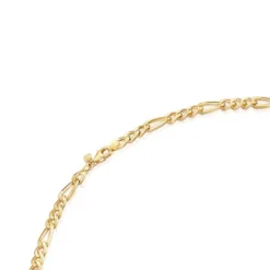 Gargantilla mix barbada con baño de oro de 18 kt sobre plata Chain^TOUS Clearance